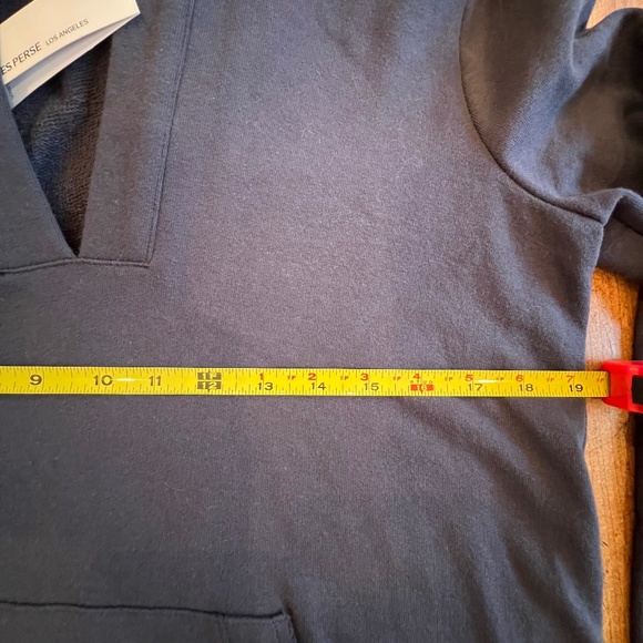 James Perse Hooded Tunic, Size 1, Titan/Blue - NWT - Picture 11 of 15